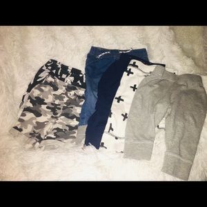 Small Baby boys lot of pants and shorts 9M